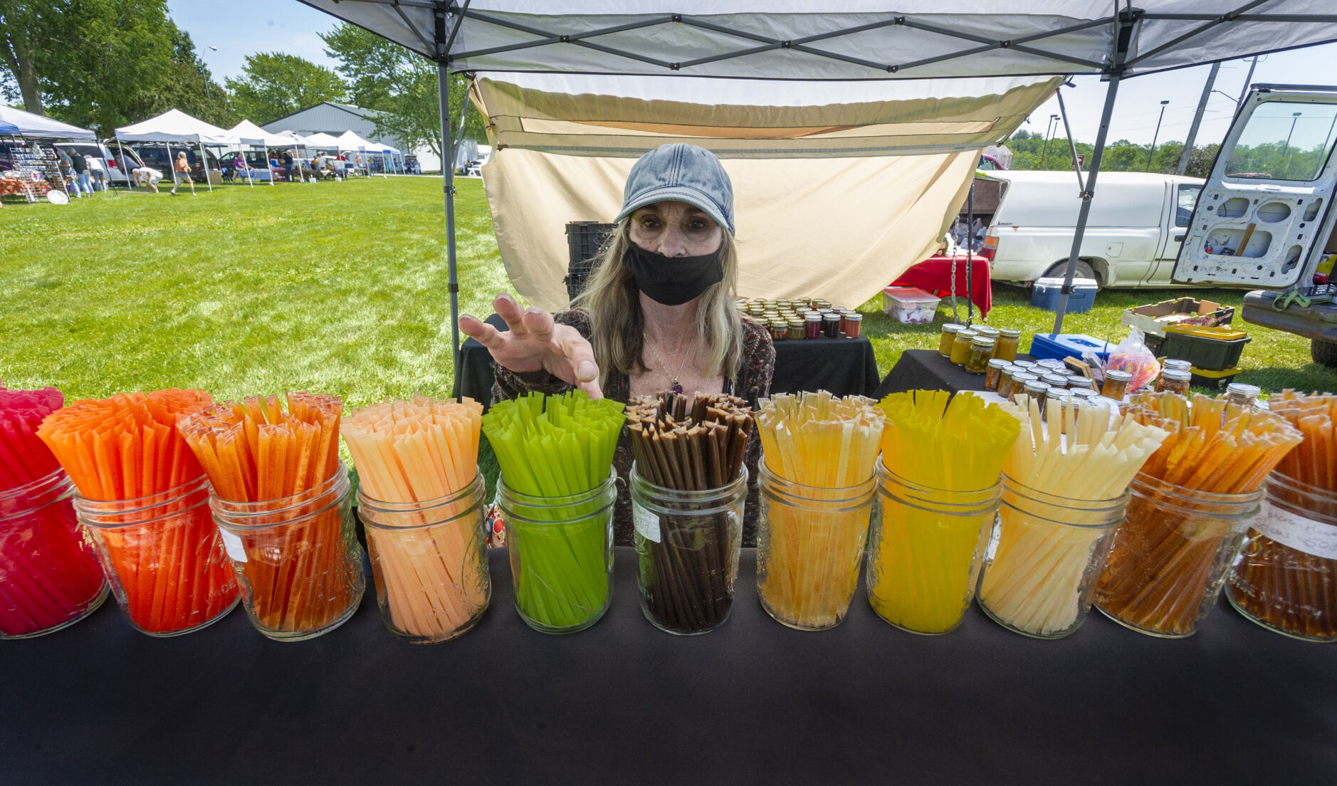 Sweet day at the Farmers Market